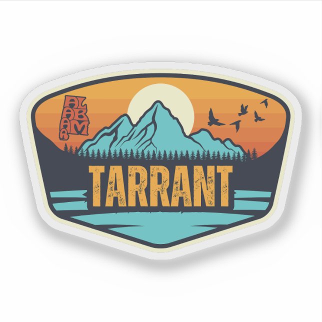 Adesivo Tarrant, Alabama (Frente)