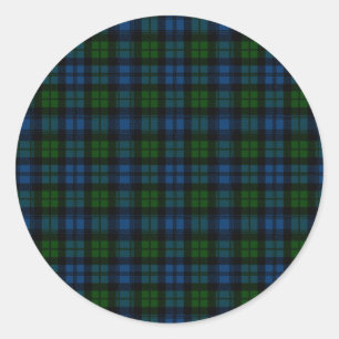 Adesivo Tartan das forças armadas de Campbell do clã
