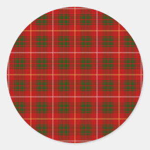 Adesivo Tartan de Bruce do clã