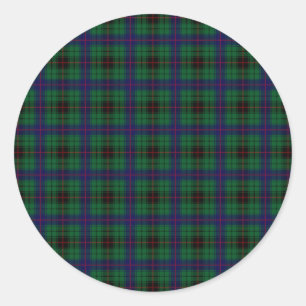 Adesivo Tartan de Davidson do clã