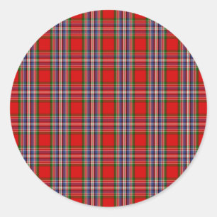 Adesivo Tartan de MacFarlane do clã