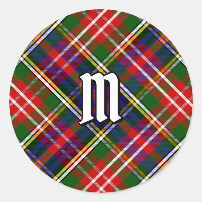 Adesivo Tartan do Clã Christie (Frente)