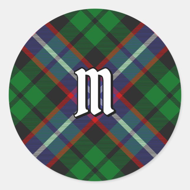 Adesivo Tartan do Clã Russell (Frente)