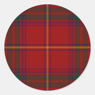Adesivo Tartan do irlandês de Galway do condado