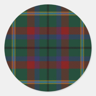 Adesivo Tartan do irlandês de Mayo do condado