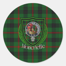 Tartan e Brasão do Clã Escocês Moncrieffe
