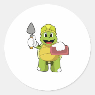 Adesivo Tartaruga como Mason com Pedra