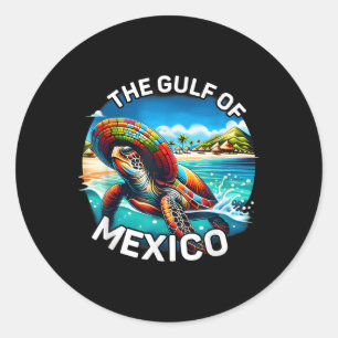 Adesivo Tartaruga Do Mar Gráfico Do Golfo Do México Nunca