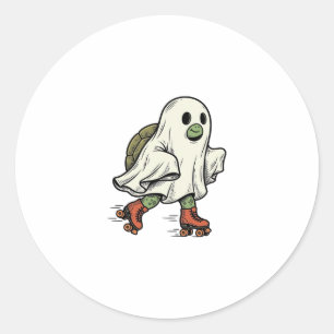Adesivo Tartaruga Fantasma Patins Desenho Vintage Hallowee
