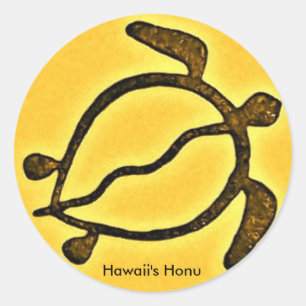 Adesivo Tartaruga havaiana do honu