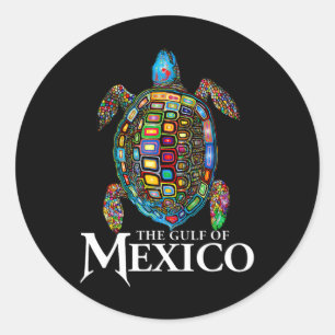 Adesivo Tartaruga Marinha Gráfica Golfo Do México Nunca Es