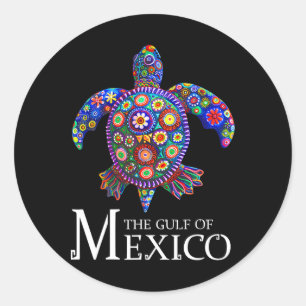 Adesivo Tartaruga Marítima Do Golfo Do México Para Sempre