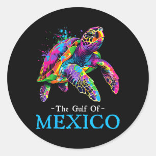 Adesivo Tartaruga Marítima Do Golfo Do México Para Sempre