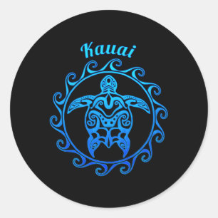Adesivo Tartaruga Tribal do Kauai Ocean
