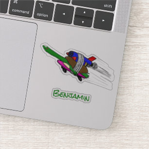 Adesivo Tartaruga voadora