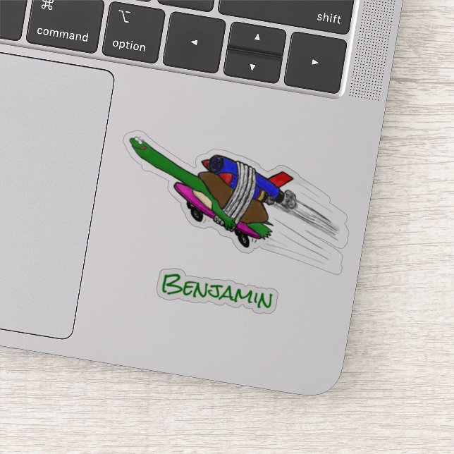 Adesivo Tartaruga voadora (Detalhe)