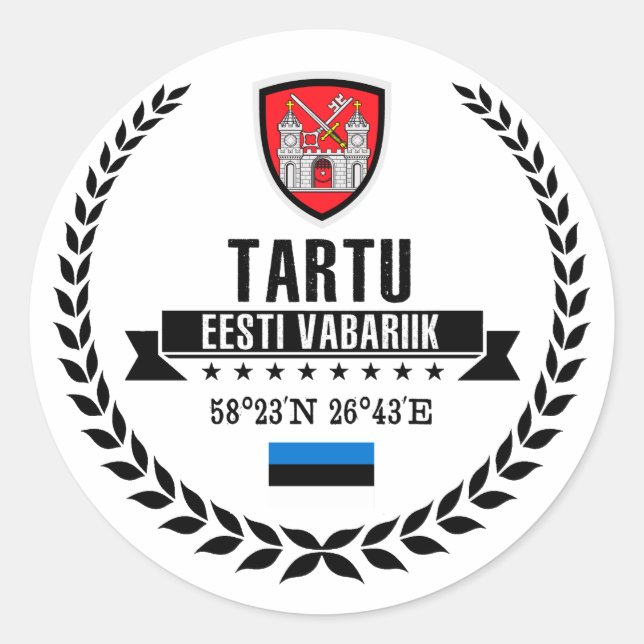 Adesivo Tartu (Frente)