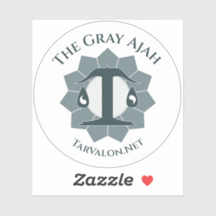 Adesivo TarValon.Net Vinheta de Cinzas Simplificada