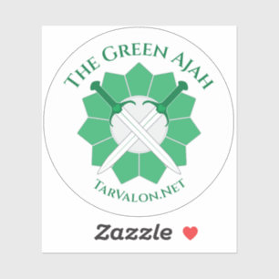 Adesivo TarValon.Net Vinheta Verde Simplificado