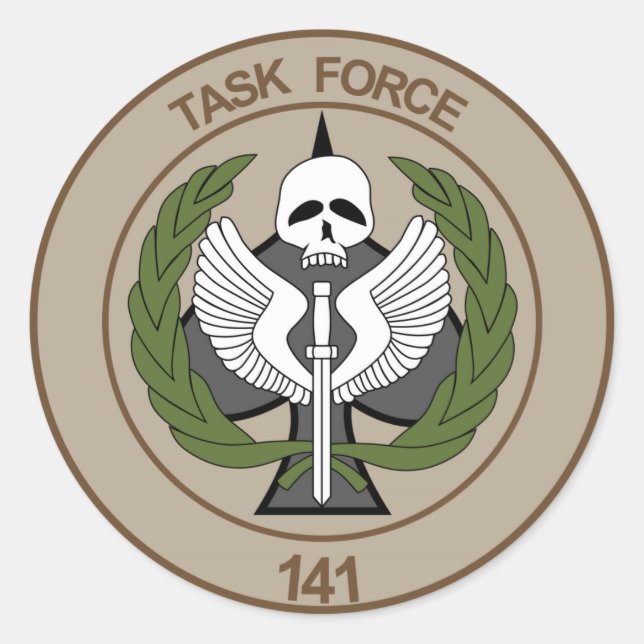 ADESIVO TASK FORCE 141 (Frente)