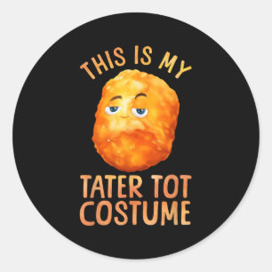 Adesivo Tater Tobe Costume Para Homens Mulheres Crianças T