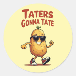 Adesivo Taternizadores vão tate - Atitude de Batata Engraç