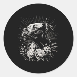 Adesivo Tattoo Style Lover American Staffordshire Terrier