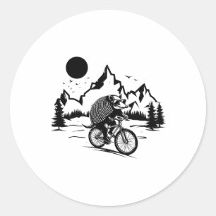 Adesivo Tatu Andando de Bicicleta Ciclismo de Montanha Vin