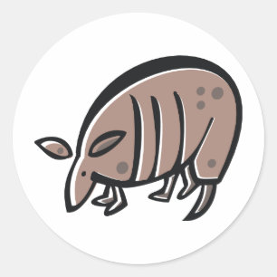 Adesivo Tatu bonito dos desenhos animados