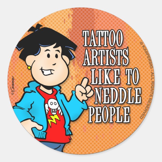 Adesivo Tatuador (Frente)