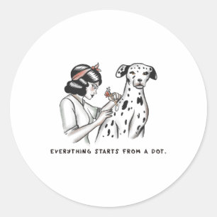 Adesivo Tatuador Tatuagem Um Cão, Cotação _1