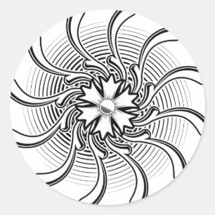 Adesivo Tatuagem da flor
