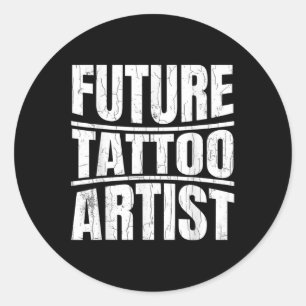 Adesivo Tatuagem Futura Artista Engraçado Tatuagem Lover T