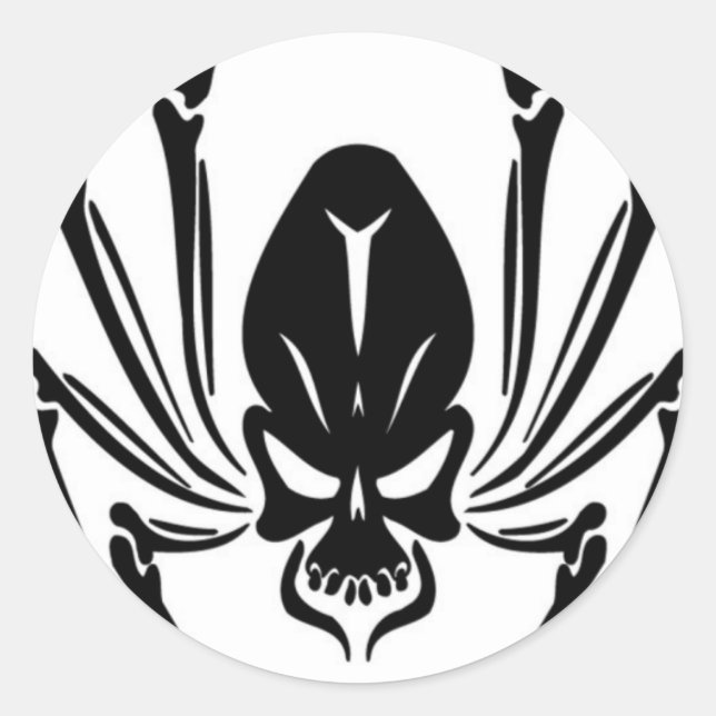 ADESIVO TATUAGEM INSECA INSECA DE ARANHA NEGRA (Frente)