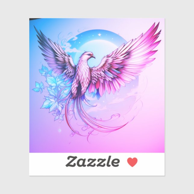 Adesivo Tatuagem Light Wing (Folha)