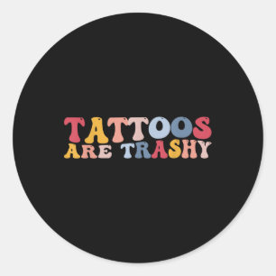 Adesivo Tatuagens Anti-Tatuagem Engraçadas São Traseiras