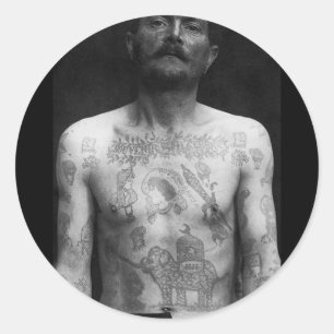 Adesivo Tatuagens da prisão