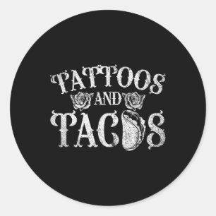 Adesivo Tatuagens De Comida Mexicana Inclinação E Tacos Ta