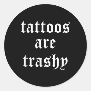 Adesivo Tatuagens São Tatuagem De Piada De Sarcasmo Trasei