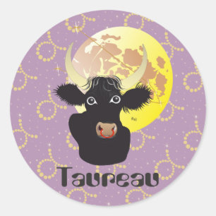 Adesivo Taureau 21 avril 20 Autocollants Mai au
