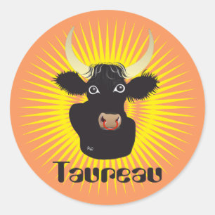 Adesivo Taureau 21 avril 20 Autocollants Mai au
