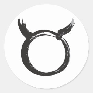 Adesivo Taurus Bull Zodiac April May Primavera Astrology