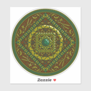 Adesivo Taurus Mandala