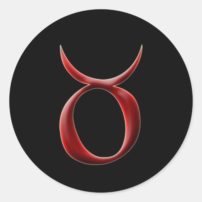 Adesivo Taurus nº 2 Sticker (Frente)