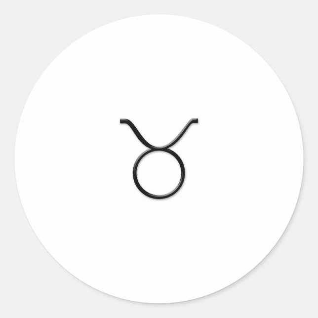 Adesivo Taurus - Sinal Zodiac (Frente)