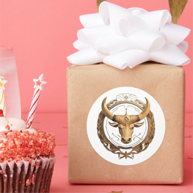 Adesivo Taurus Zodiac Bull (Festa)