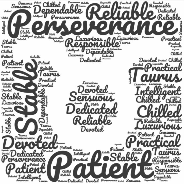 Adesivo Taurus Zodiac - Sinal preto (Frente)