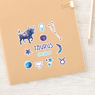 Adesivo Taurus Zodiac Sticker Collection