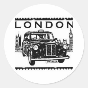 Adesivo Táxi de Londres