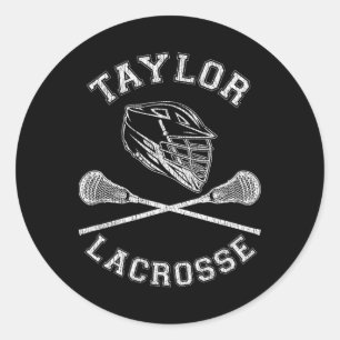 Adesivo Taylor Lacrosse Vintage - Lâx retrô desapontado